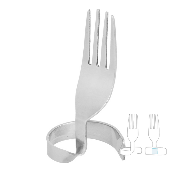 Supporti per tavoli "fork" in acciaio inossidabile